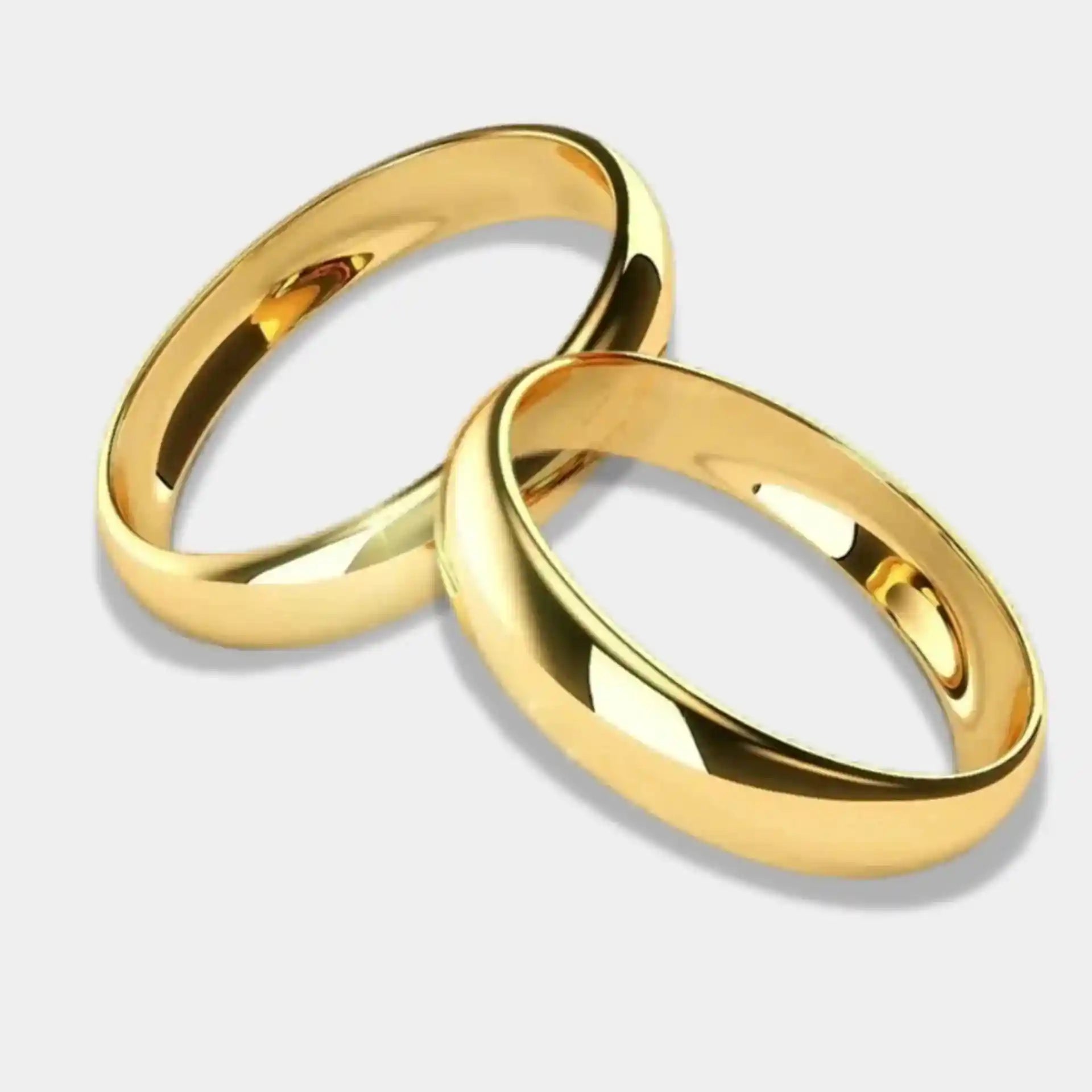 Anillos chapados en oro JOIES