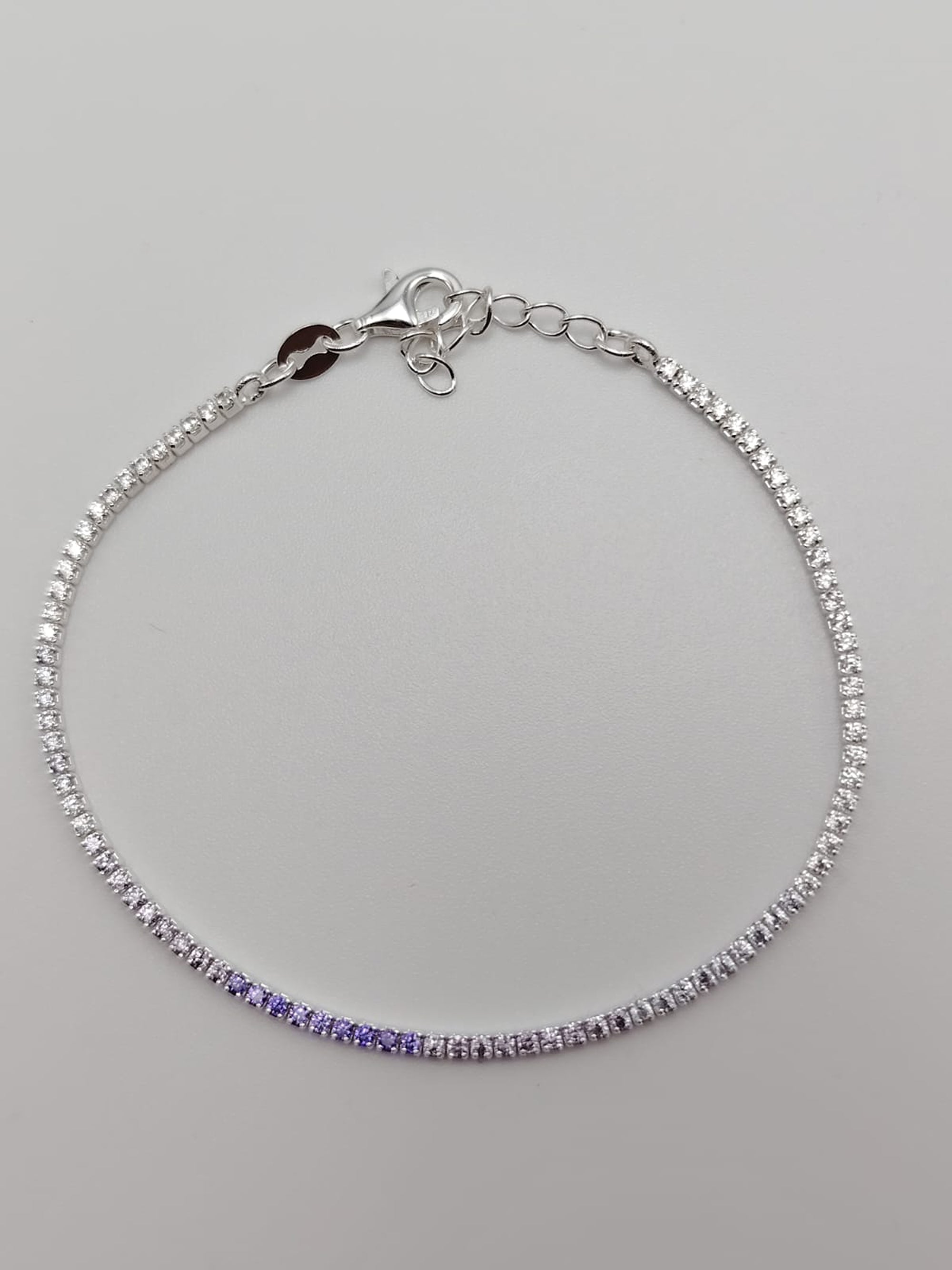 Pulsera Circones Tenis Lila