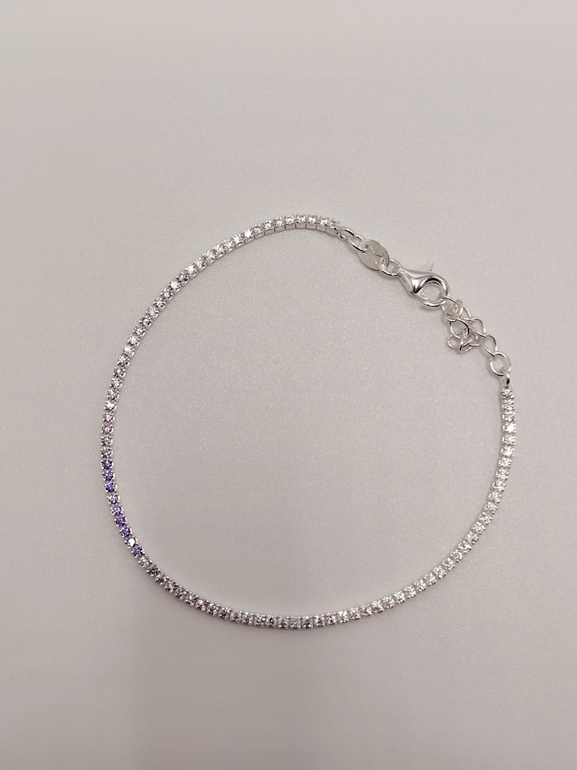 Pulsera Circones Tenis Lila